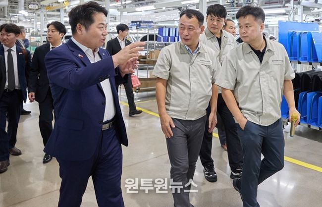 오세현 아산시장 탄콩현대자동차 방문(베트남)