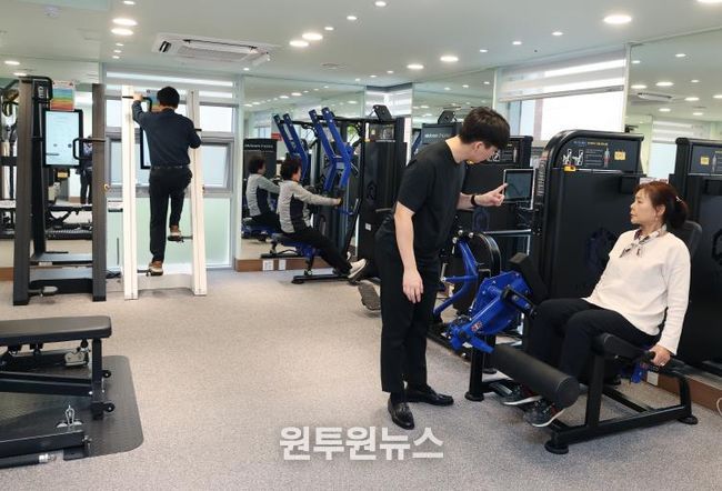 선정시니어센터-스마트 피트니스 센터