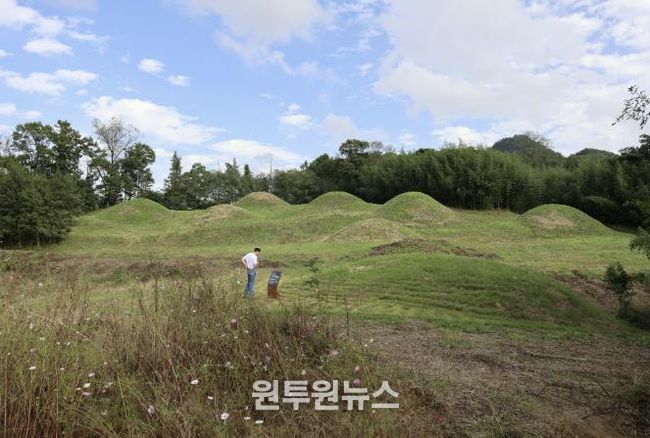 상주 병풍산 고분군 복원․정비사업 박차