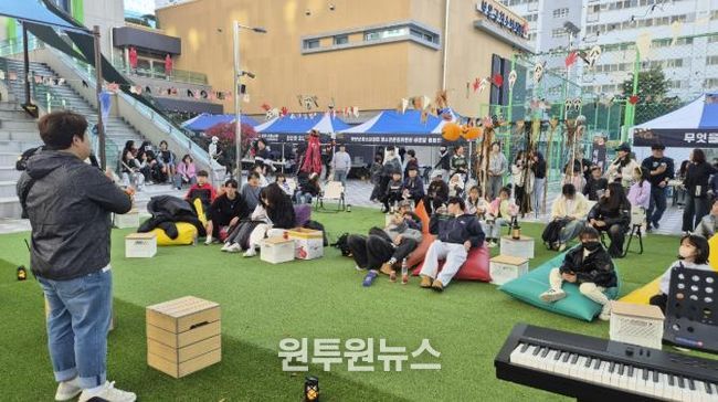 청소년이 만든 밤의 축제… 보은 ‘달디단 밤시장 시즌2’ 열기 가득