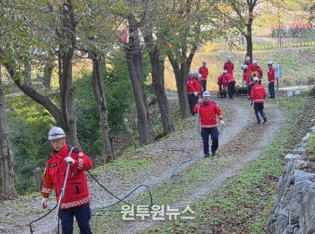 음성군, ‘가을철 산불방지대책본부’ 가동...12월 15일까지