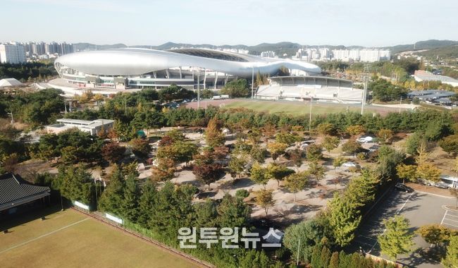 향남오토캠핑장 항공사진