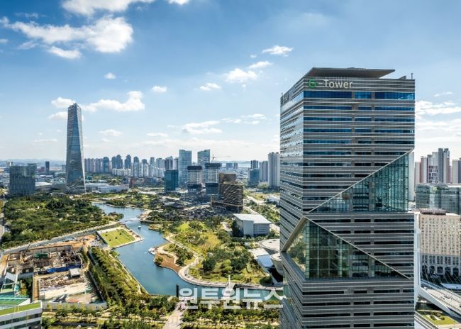 송도지타워(IFEZ) 전경