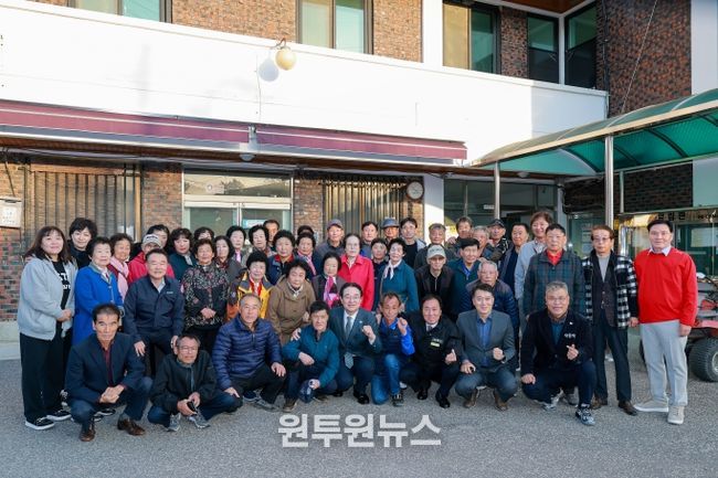 옥천읍 가풍리, 마을 전체가 함께한 첫 야유회