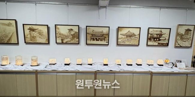 수원시 팔달구 행궁동,‘인두화 교실’작품전 개최