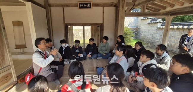 영양교육지원청, 미래형 영재 키운다...선비정신에서 배우는 진정한 리더십