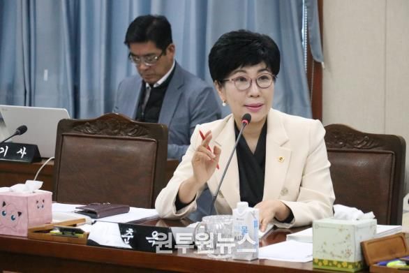 한춘옥 전남도의원, 대규모 투자협약에 따른 대응 매뉴얼 구축 필요