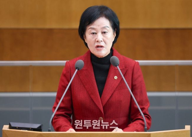 경기도의회 건설교통위원회 박명숙 의원(국민의힘, 양평1)