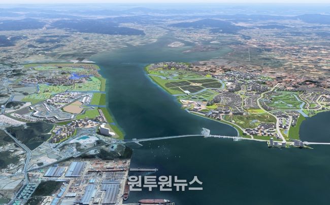 솔라시도 기업도시 조감도