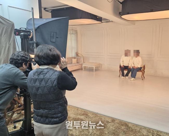 팔달구보건소가 ‘추억담기 가족사랑 사진관’을 운영하고 있다