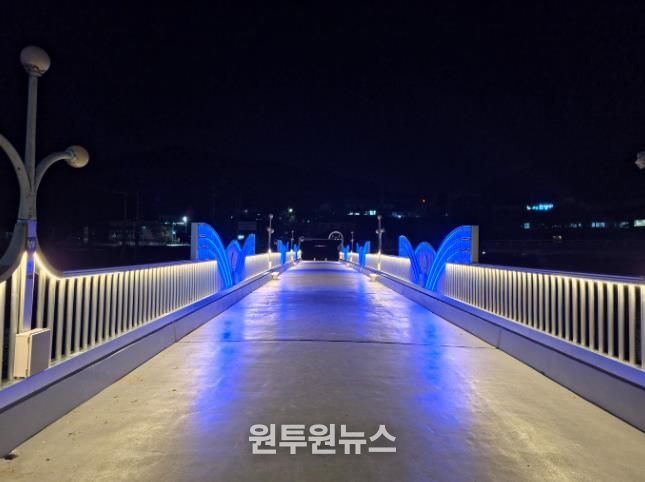 안흥면 시가지 경관조명