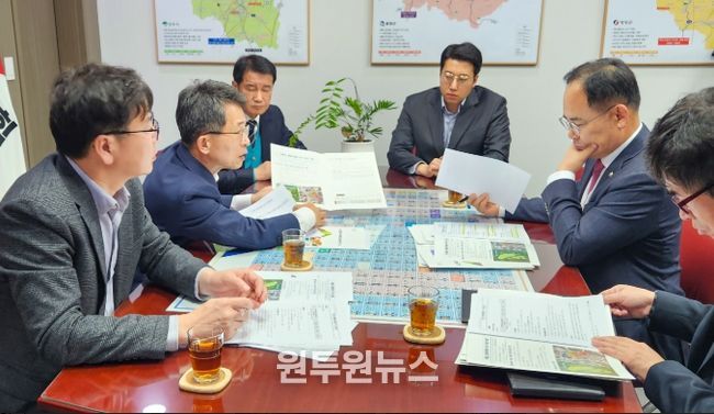 국회 방문해 2026년 국가예산 확보 총력