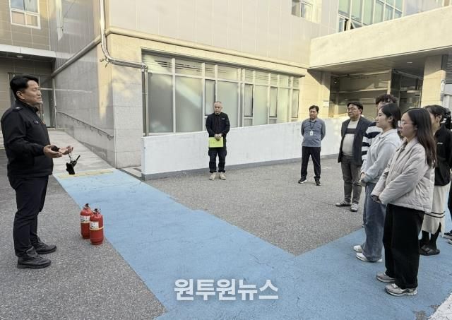 수원시 권선구 권선1동 , 권선119안전센터와 공공기관 소방합동훈련 실시