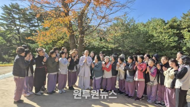 연천군가족센터, 1인가구 ·워킹맘과 함께한 '쉼의 시간' 낙산사템플스테이로 힐링 여행