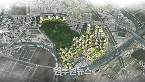 용두지구 조감도