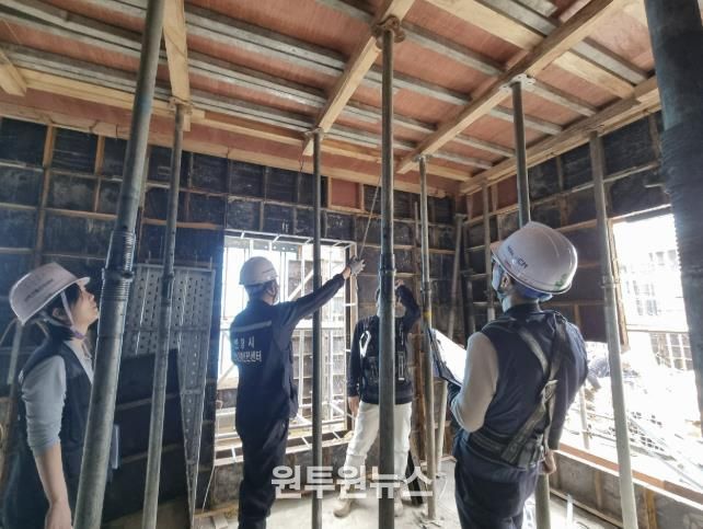 안양시, 대규모 건축물 건축공사장 22곳 특별 안전점검 완료