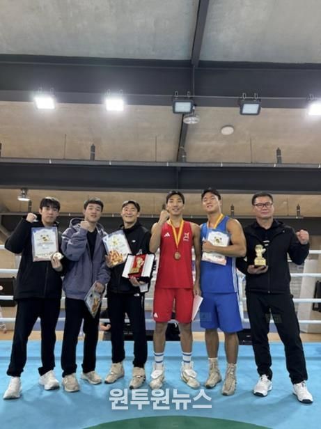 광주시청 복싱팀, 제13회 한국실업복싱협회장배 전국실업복싱대회 단체전 1위 쾌거