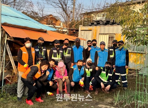 평택시 오성면 사례관리 대상 가구 월동 대비 주거환경 개선