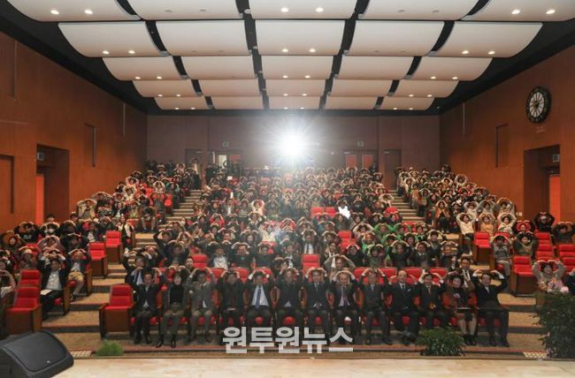 예산기독교연합복지재단 창립 18주년 기념행사 모습