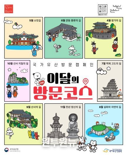 2025 국가유산 방문 캠페인 포스터