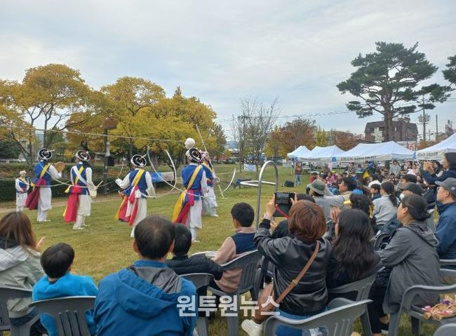 국보 광양 중흥산성 쌍사자 석등 제자리 찾기 기원 국가유산 활용 한마음 축제 성료 - 문화예술과(현장사진)