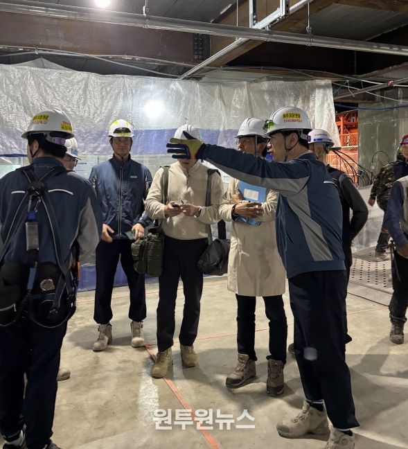 청주시, 동절기 대비 공동주택 건설현장 안전점검