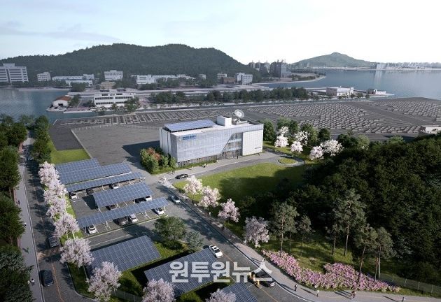 해양경찰위성센터 조감도