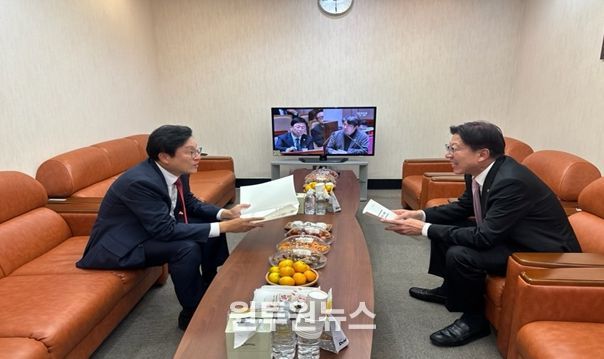 박형수 예산결산특별위원회 국민의힘 간사 접견