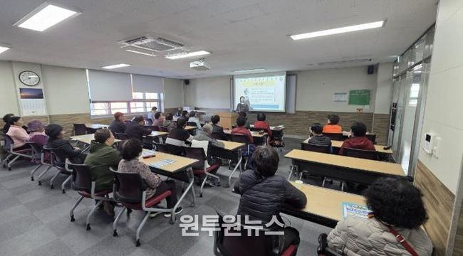 상주시, 고령보행안전 릴레이 캠페인 실시