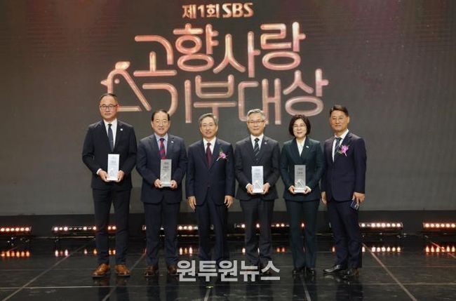 안성시, 제1회 SBS고향사랑기부대상서 ‘대상’ ·‘농식품부 장관상’ 수상