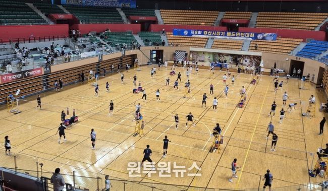 제9회 경산시장기 배드민턴대회 개최!