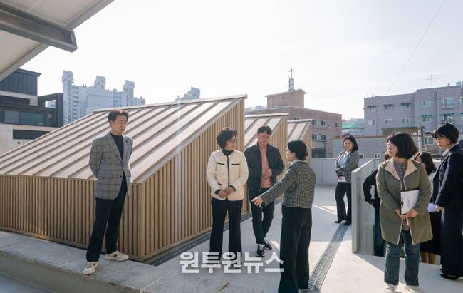 성북탄소중립배움터 개관 준비 현장 방문