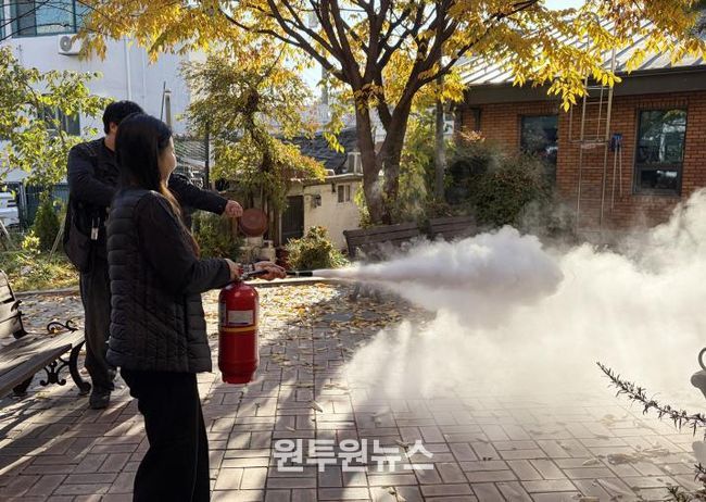 수원시 장안구 연무동, 화재 대응 역량 강화 위한 합동 소방훈련