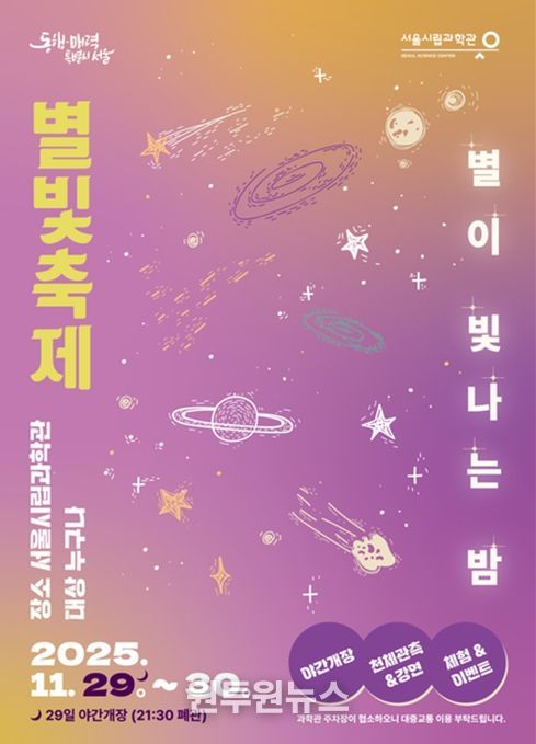 2025 별빛축제 포스터