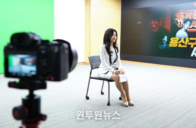 용산구 구민 배우 모집 현장 사진