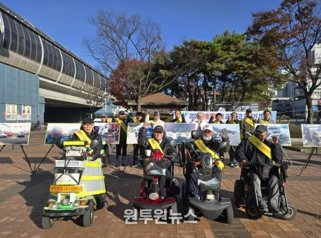 (사)한국교통장애인협회 동두천시지회, 교통사고 줄이기 캠페인 전개