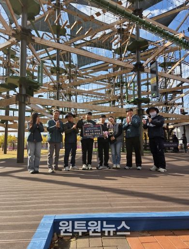 청도우리정신문화재단, 스카이트레일 입장객 4만 명 돌파