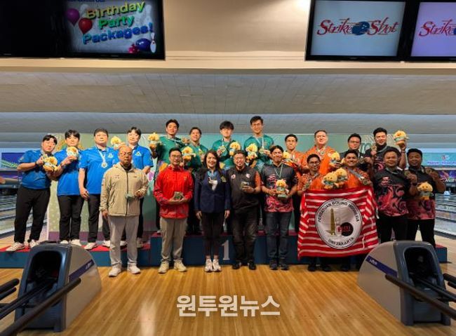 울주군청 볼링팀, 아시아 인터시티 챔피언쉽 금·은·동 쾌거