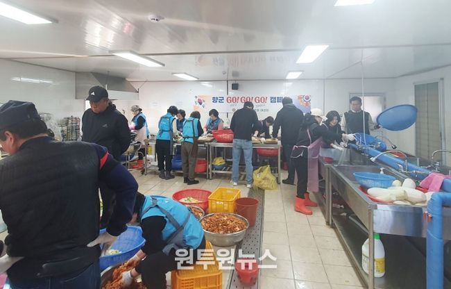 함양군 재향군인회, 반찬 나눔으로 사랑 실천