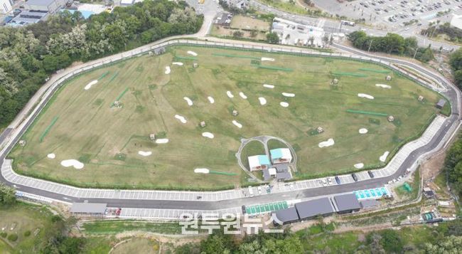 유관순 파크골프장 전경