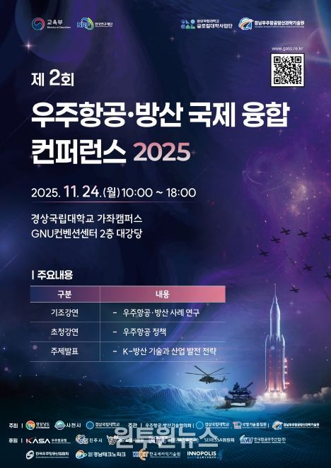 ‘제2회 우주항공·방산 국제 융합 콘퍼런스 2025’ 개최