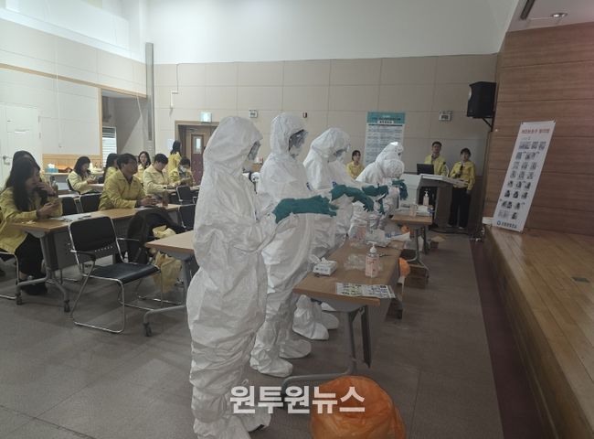 고창군보건소, 조류인플루엔자(AI)인체감염증예방 교육