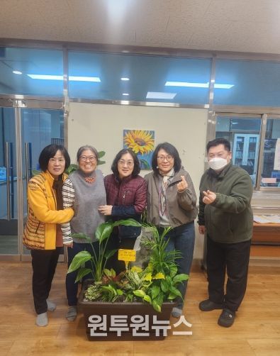 “식물로 마음 치유하고 사랑 전해요”… 정읍시, 은퇴자 원예치료 호응