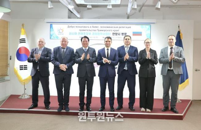 안양시, 러시아 연해주정부 경제협력사절단 방문 환영…투자 협력 강화