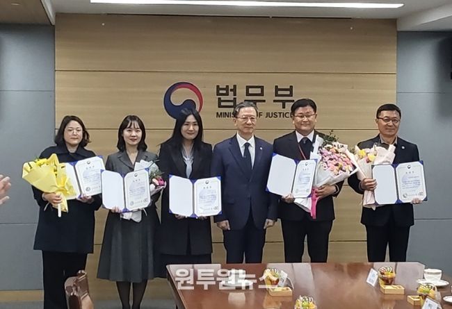 괴산군, 외국인계절근로자 인권보호 공로로 법무부장관 표창 수상