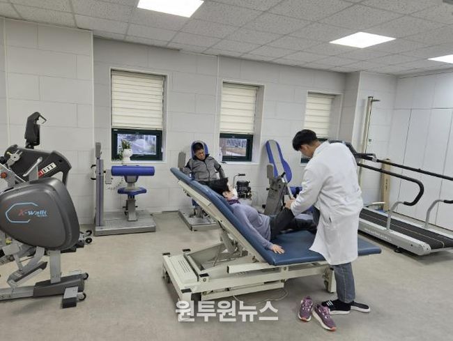 재활운동실 리모델링 완료 사진
