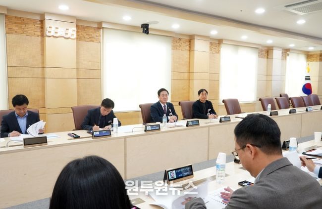 홍천군, 2025년 홍천철도 정책자문위원회 개최