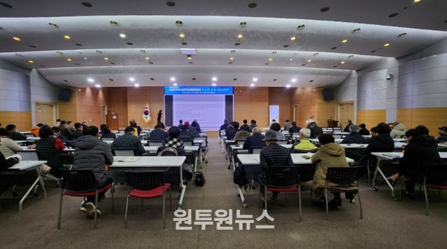 천안시는 지난 19일 ‘공동주택 입주자대표회의 구성원 운영 및 윤리교육’을 실시했다.