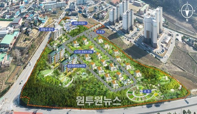 도시민 은퇴자 마을·커뮨티 센터 등 지역활력타운 조성