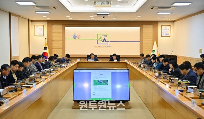 속초시, 민선 8기 추진 중인 주요 인프라 사업 집중 점검